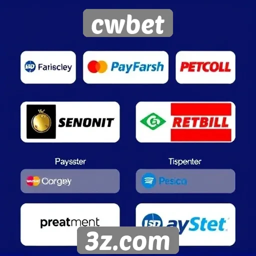 Comparação de métodos de pagamento disponíveis no cwbet